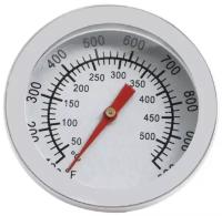 Термометр для коптильни, барбекю, гриля, духовки; белый