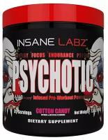 Insane Labz Psychotic, 208-219 г / 35 порций, Cotton Candy / Сахарная Вата, 208 г
