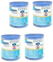 Intex Набор из 4х картриджей типа Н для фильтрующих насосов 29007