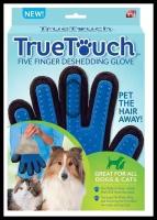 Перчатка для вычесывания/расчесывания шерсти домашних животных