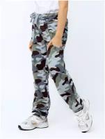 Спортивные брюки для девочки камуфляжные MOR, MOR-05-018-001203-D