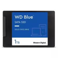 Твердотельный накопитель Western Digital WD BLUE 3D NAND SATA SSD 1 TB (WDS100T2B0A)