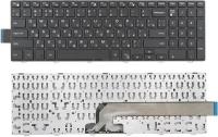 Клавиатура для ноутбука Dell Inspiron 15-4000, 15-5000, 15-5542, 15-5545, 15-5547, 15-5548, 17-5000, 17-5748, P51F черная (тип 2, длинный шлейф)