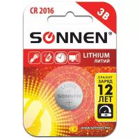 Батарейка SONNEN CR2016