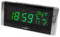 Часы с термометром VST 731W