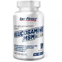 Препарат для укрепления связок и суставов Be First Glucosamine MSM (60 шт.) нетральный