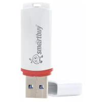 Флешка SmartBuy Crown USB 2.0 32 GB, 1 шт., белый