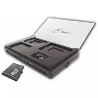 Картридер Gembird CR-614 usb 2.0 CF-XD, TF-microSD, SD-MMC, MS, M2 плюс отсек для хранения карт памяти