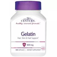 21ST CENTURY Gelatin 600mg (100 капсул)