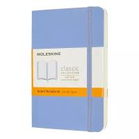 Блокнот Moleskine Classic Soft Pocket 90x140mm 96 листов Blue Hydrangea QP611B42 / 1215742