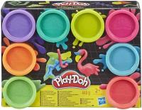 Масса для лепки Play-Doh Набор Neon 8 цветов (E5063/E5044)