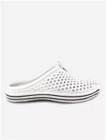 Сабо женские (обувь для мед. работников, пляжная обувь) Tingo 1977 RL белый 39 размер (24.3см-24.7см)