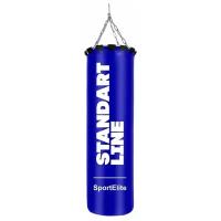 Мешок боксерский SportElite Standart line, 110 см, d 34, 40 кг, синий