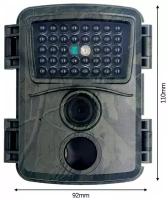 Фотоловушка "Телтос 6А" /новая мини-камера/ водонепроницаемая/ для наблюдения за дикой природой/ Охотничья камера/ Охрана дома
