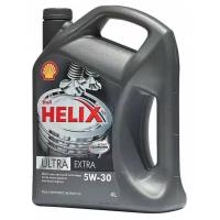 Масло моторное Shell Helix Ultra 5w40 (4л), синтетика