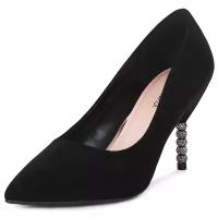 Туфли T. TACCARDI праздничные женские ZD20W-1, размер 37, цвет: черный