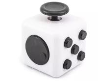 Кубик-антистресс "Fidget cube" с кнопками (Фиджет куб) цвет белый