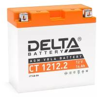 Мото аккумулятор DELTA Battery CT 1212 (YTX14-BS/YTX12-BS)