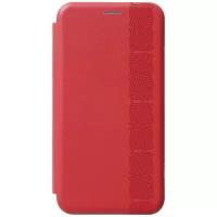 Чехол-книжка Book Art Jack для Asus Zenfone Max Pro (M2) ZB631KL с 3D принтом "Charming Line" красный