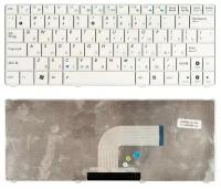 Клавиатура для ноутбука Asus Eee PC 1101HAB, русская, белая