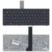 Клавиатура для ноутбука Asus K45VJ, Русская, Черная без рамки, версия 1