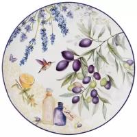 Набор тарелок Lefard обеденных прованс оливки 2 пр. 25,5 см (104-601)