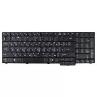 Клавиатура для ноутбука Acer Aspire 9300, 9400, 7000, 5735, 6930G Series. Плоский Enter. Чёрная, без рамки. PN: NSK-AFC2R
