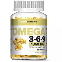 Омега жирные кислоты aTech Nutrition Omega 3-6-9 (60 капсул), нейтральный