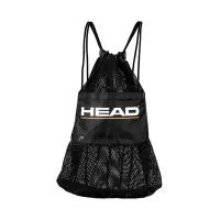 Сетчатая сумка HEAD с карманом, 50х34х10см, Цвет - черный; Материал - Полиэстер 100%