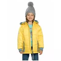 Куртка для девочек желтая осень (4 года)