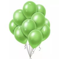 Набор воздушных шаров зеленые - 10шт 30см
