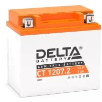 Мото аккумулятор DELTA Battery CT1207.2 (YTZ7S)