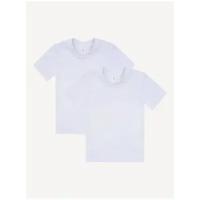 Комплект футболок 2 шт, КФ-1618-2, Утенок, рост 98-104 см, цвет белый_белый
