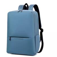 Рюкзак MyPads M159-251 из качественной износостойкой влагозащитной ткани «Оксфорд» для ноутбука 12,6/13/13,3/14 дюйма современный дизайн голубой