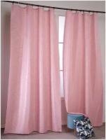 Комплект штор Мона Розочки 300х250 см розовый