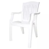 Кресло садовое Премиум пластик, белый