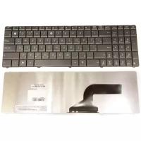 Клавиатура для ноутбука Asus N53T, черная, без рамки