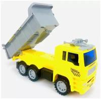 Инерционный самосвал Truck, подвижный кузов, строительная техника инерционная, 26х13х9.5 см