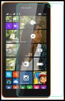 Защитное стекло на Microsoft Lumia 535 прозрачное