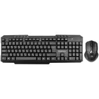 Комплект: беспроводные клавиатура+мышь DEFENDER Jakarta C-805 RU, черный (45805)