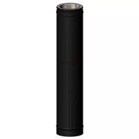 Дымоход Schiedel Permeter 25 Элемент трубы (1000 мм) (⌀ 130/180 мм)(Черный цвет)