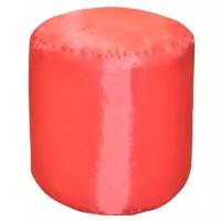 Банкетка Пазитифчик круглая красная (оксфорд) 40х40 см