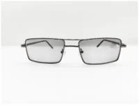 Фотохромные готовые очки хамелеон для зрения из стекла с UV защитой +2,50