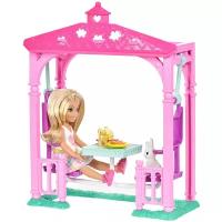 Кукла Barbie Челси и набор мебели, 15 см, FDB32 Пикник