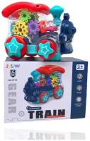 Веселый Поезд - музыкальный поезд, светящаяся музыкальная игрушка Gear Train