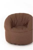 Кресло Шелл (Shell) коричневая рогожка