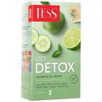 Чай Tess Get Detox в пакетиках, 30 г, 20 шт., 1 уп