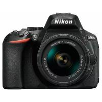 Фотоаппарат Nikon D5600 Kit AF- P 18-55mm f/3.5-5.6 VR (черный)