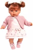 Интерактивная кукла Antonio Juan Альма в розовом 37 см 1550Br