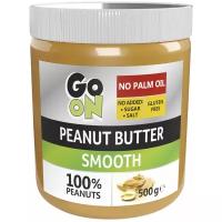 Go On Peanut Butter 100 % Peanuts Smooth 500g Арахисовая паста
